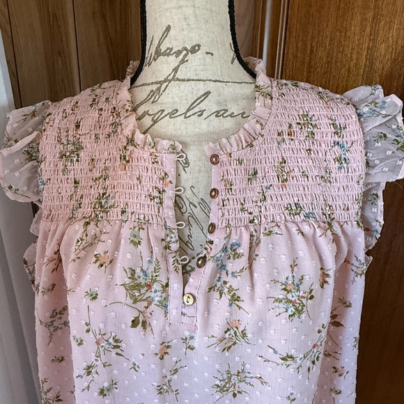 LOFT Swiss dot shell top - Picture 2 of 7